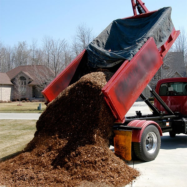 mulch delivery there are no additional fees for mulch delivery, as the cost is inclusive of all charges